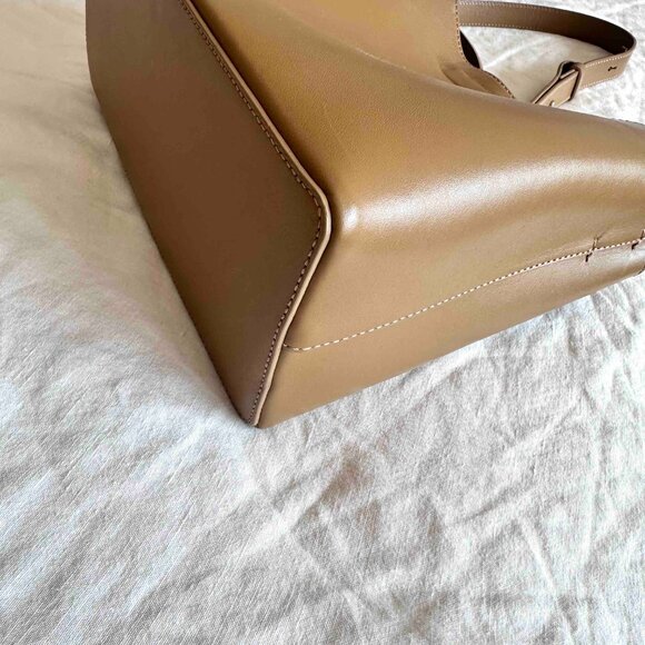 Aesther Ekme Mini Crossbody Sac, Tan, EUC - Picture 5 of 10